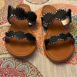 GORGEOUS NWT Everglades black/pewter sandals